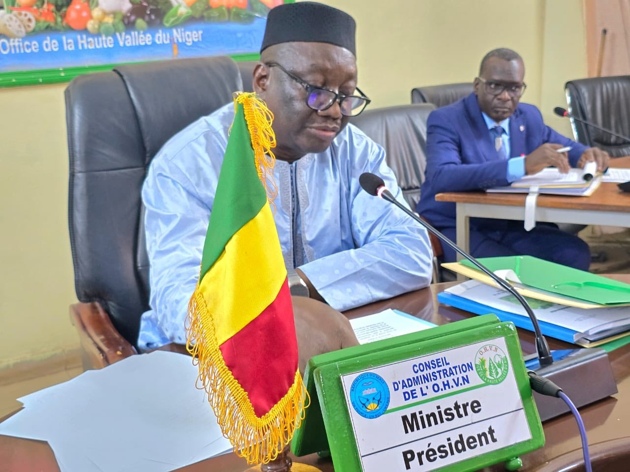 OHVN🌽/34E SESSION ORDINAIRE DU CONSEIL D’ADMINISTRATION DE LA STRUCTURE: LA CAMPAGNE AGRICOLE 2025 AFFICHE UN EXCÉDENT CÉRÉALIER DE 7.388 TONNES.