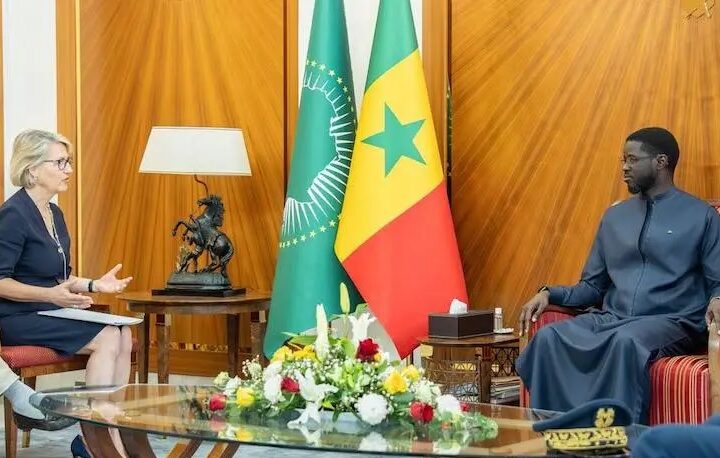 Dakar au cœur du réseau d’Air France : Bassirou Diomaye Faye reçoit la Directrice générale de la compagnie