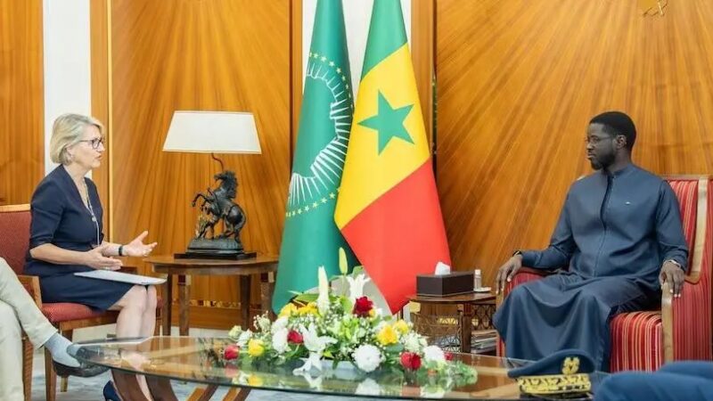 Dakar au cœur du réseau d’Air France : Bassirou Diomaye Faye reçoit la Directrice générale de la compagnie