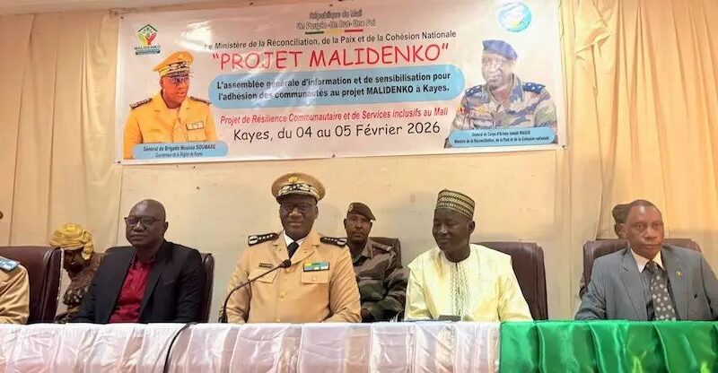 Kayes : Le Gouverneur lance l’Assemblée générale de sensibilisation autour du projet Malidenko