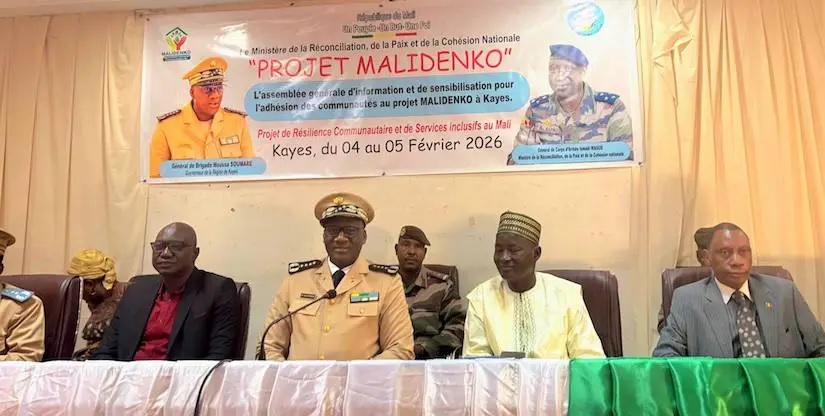 Kayes : Le Gouverneur lance l’Assemblée générale de sensibilisation autour du projet Malidenko