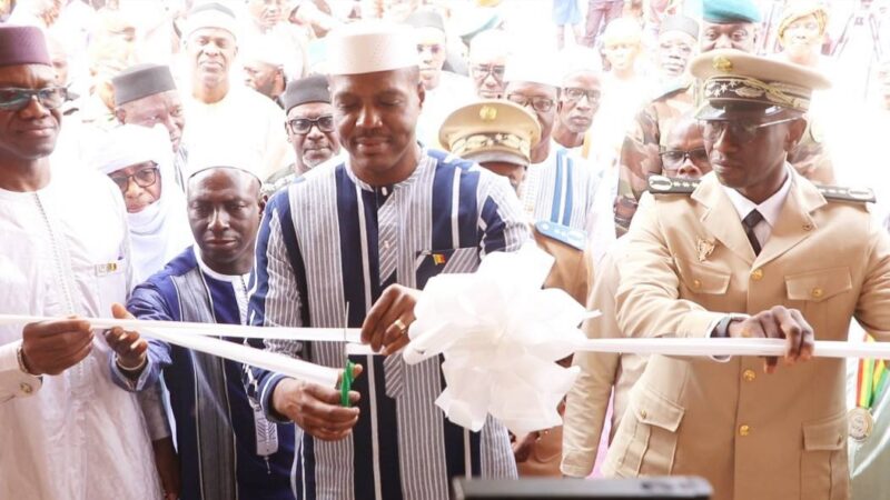 nauguration du vestibule des autorités et légitimités traditionnelles de Koulikoro ‎