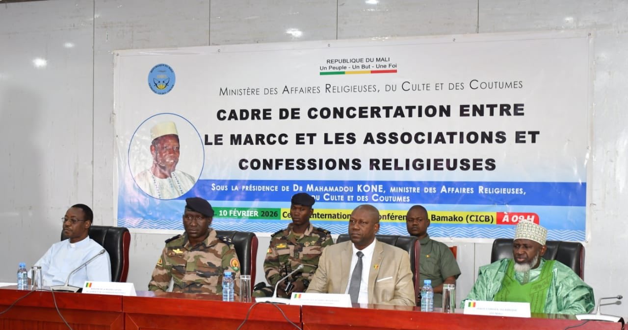 RÉUNION DU CADRE DE CONCERTATION ENTRE LE MINISTÈRE DES AFFAIRES RELIGIEUSES, DU CULTE ET DES COUTUMES ET LES ASSOCIATIONS ET CONFESSIONS RELIGIEUSES