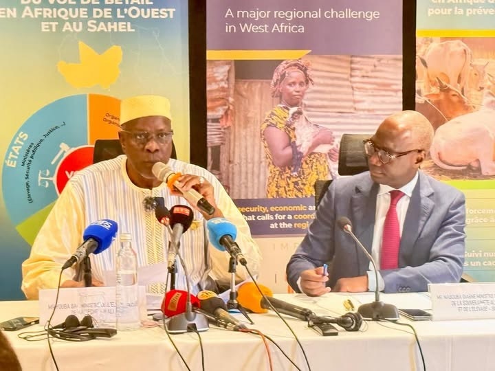 Atelier sous-régional sur la lutte contre le vol de bétail en Afrique de l’Ouest : le Ministre Youba Ba expose les efforts du Mali à Dakar.