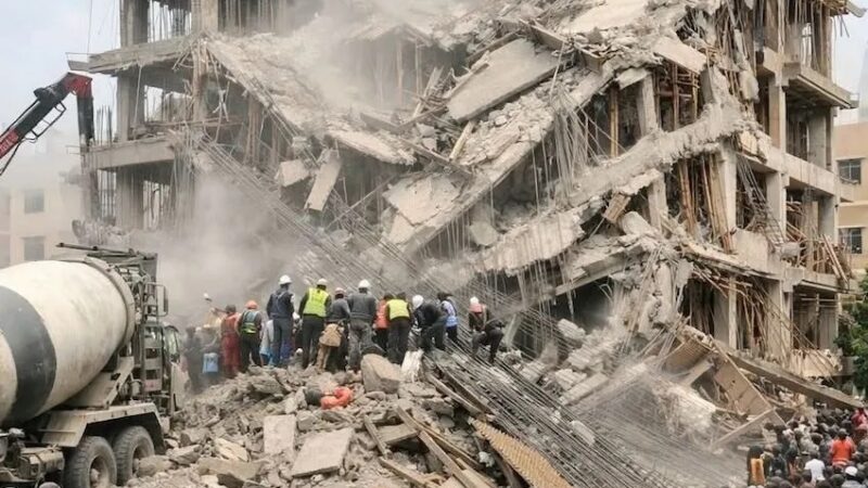 Bamako : l’effondrement d’un immeuble fait plusieurs victimes à Daoudabougou