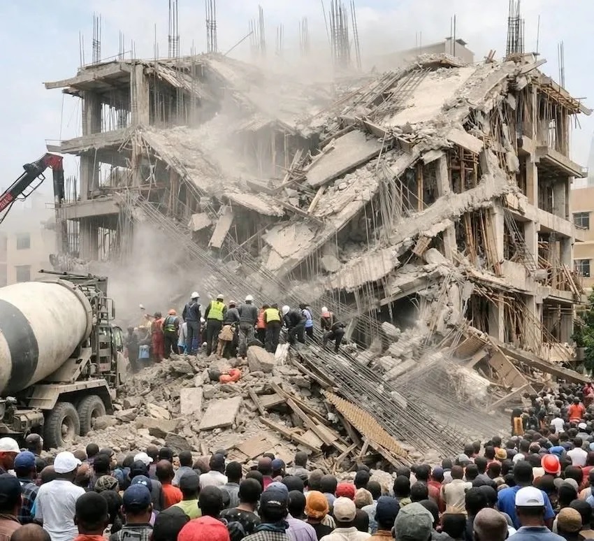 Bamako : l’effondrement d’un immeuble fait plusieurs victimes à Daoudabougou