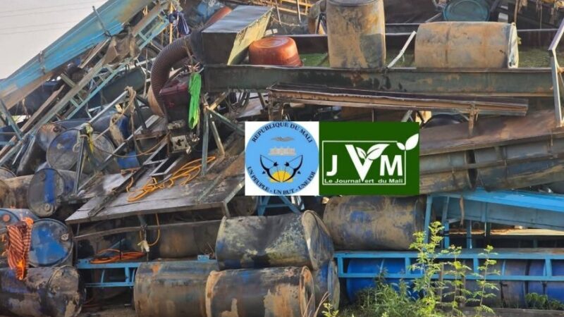Mali : la traque des dragues s’intensifie sur le fleuve Niger