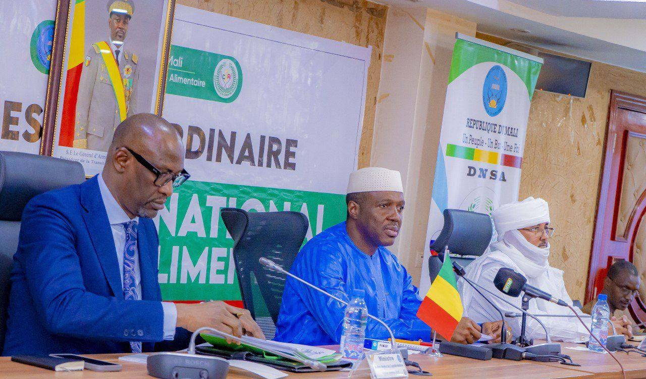 Conseil national de sécurité alimentaire : Une assistance d’urgence de près de 20.000 tonnes de céréales annoncée