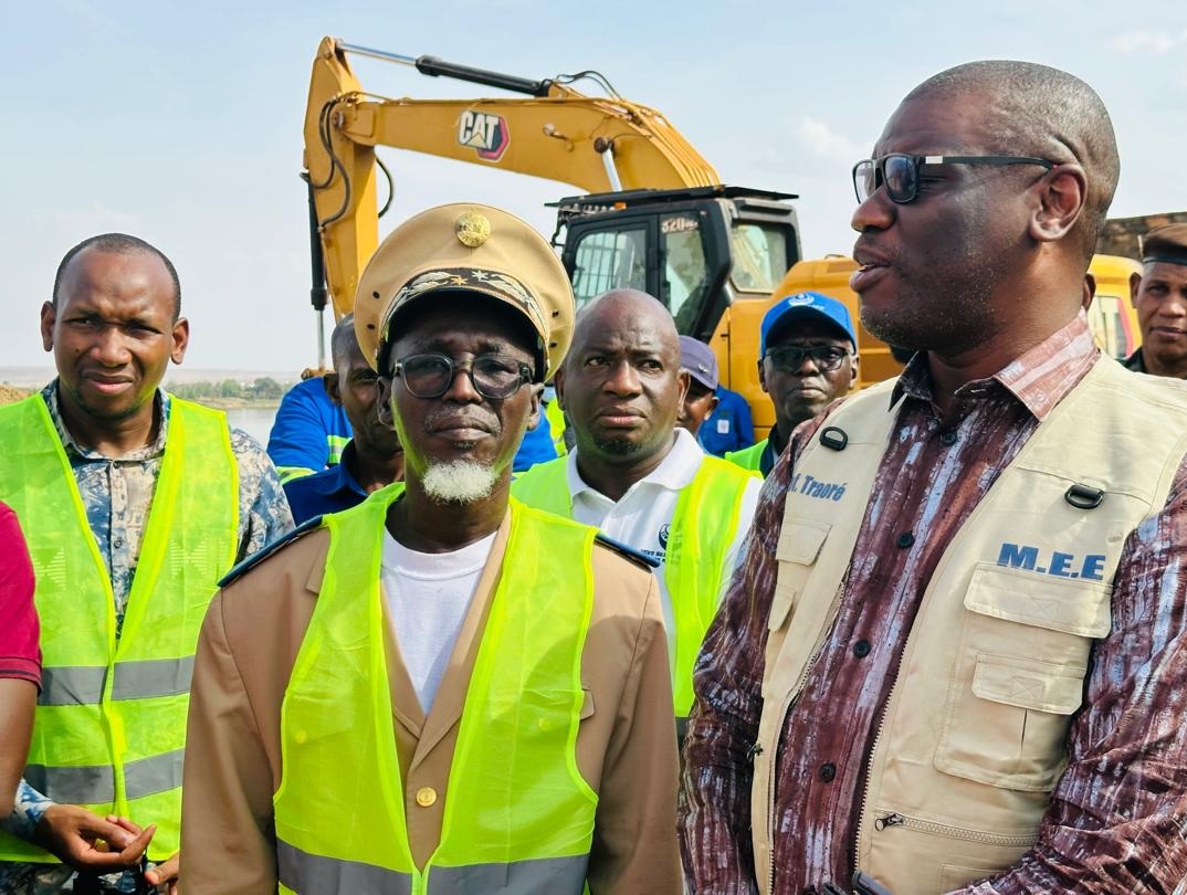 Nouvelle station de pompage de Koulikoro :Le Ministre Traoré instruit la diligence des travaux !