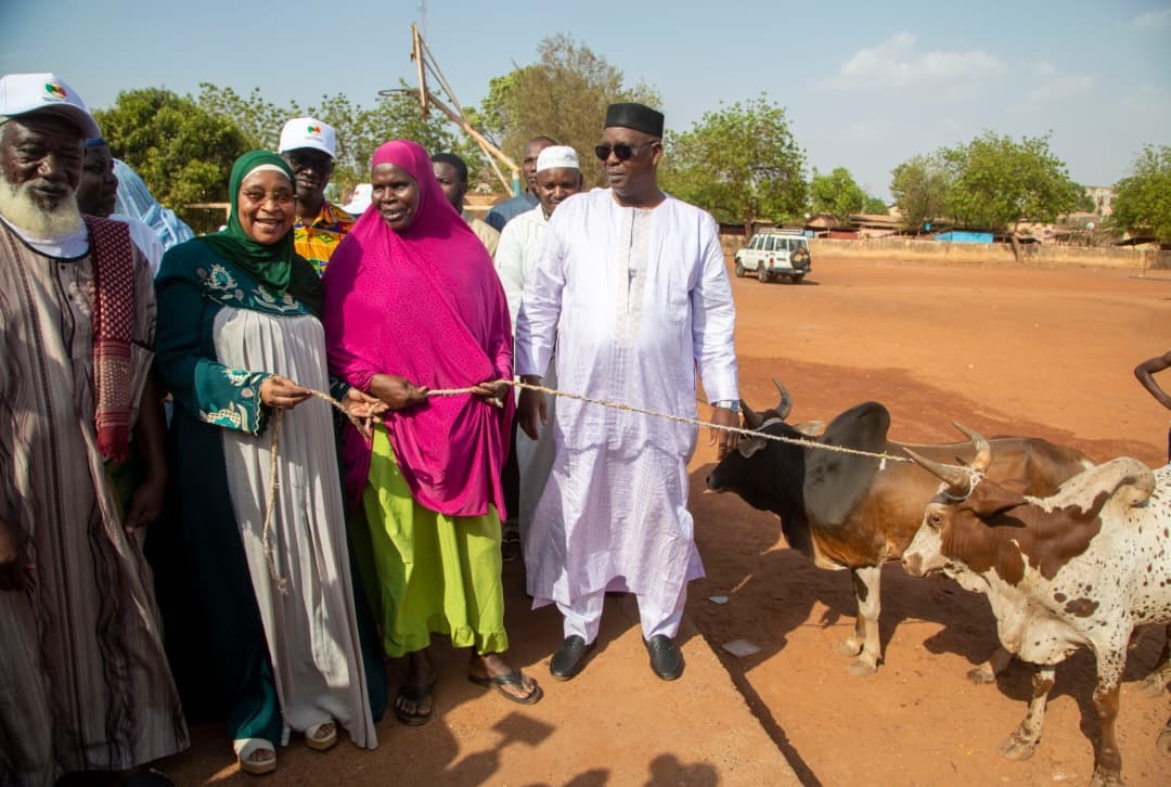 Clôture de Sunkalo Solidarité 2026 : 100 bœufs remis aux déplacés interne à Bamako