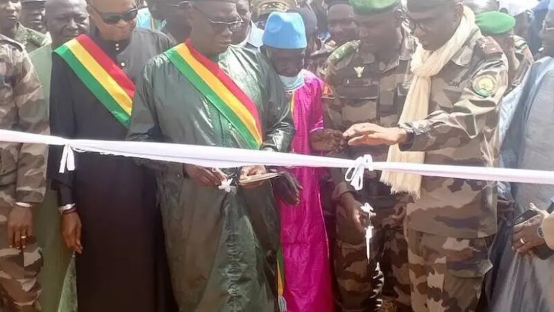 Kita : le nouveau camp du 35ᵉ Régiment d’Infanterie Motorisée officiellement inauguré