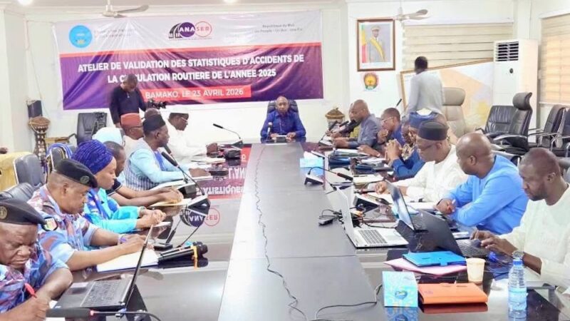 Insécurité routière : 7 691 accidents enregistrés au Mali en 2025