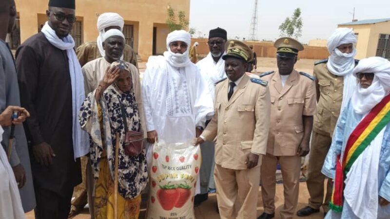 Sécurité alimentaire : 535 tonnes de vivres remises à Ménaka