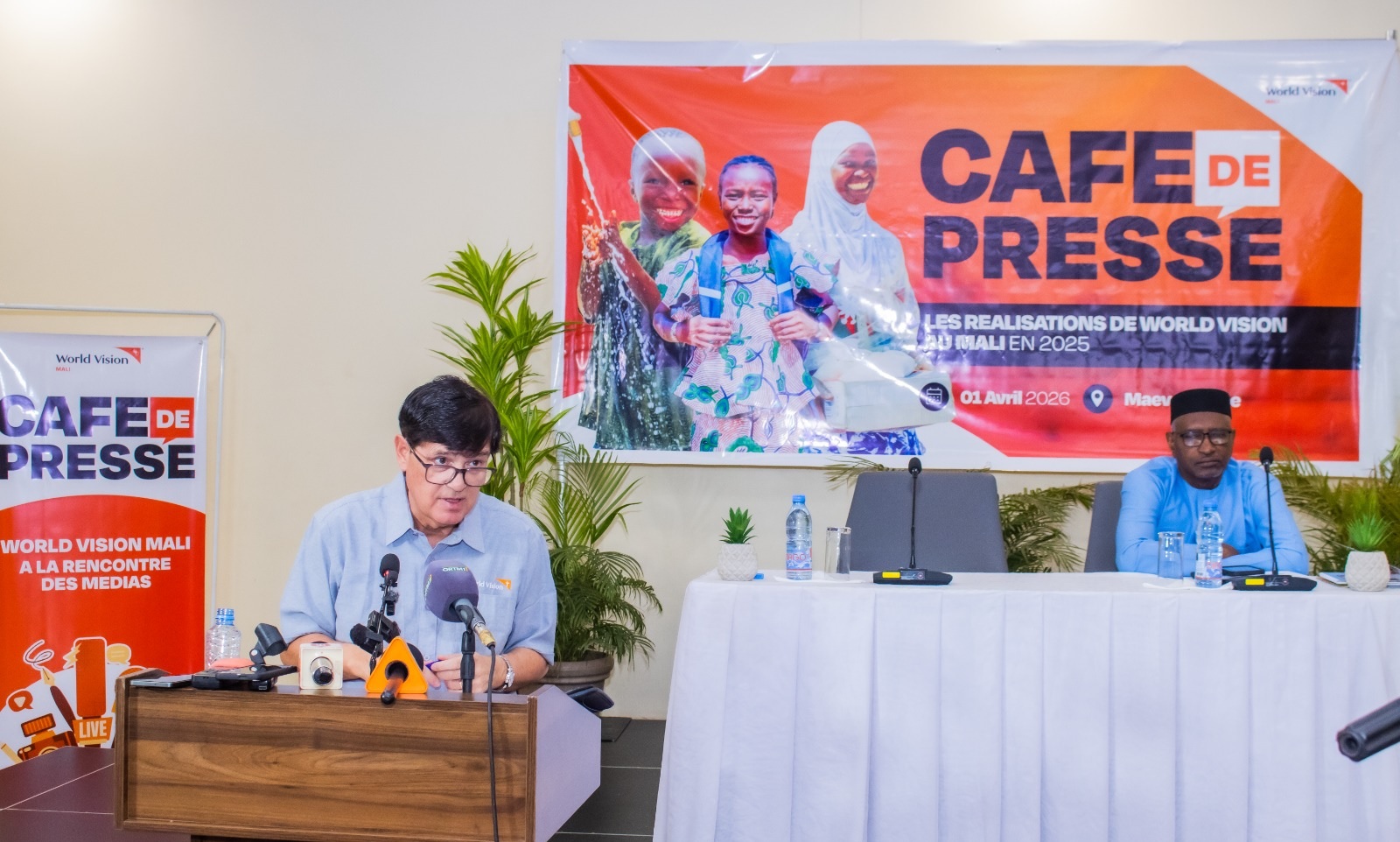 CAFE DE PRESSE : Les différentes réalisations de 2025 au cœur du débat