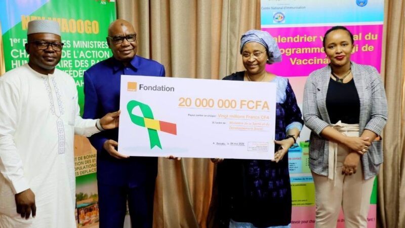 SOLIDARITÉ NATIONALE: La Fondation ORANGE MALI Témoigne son soutien aux victimes des événements du 25 avril 2026