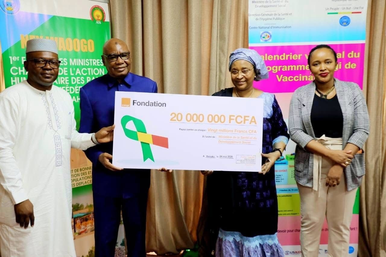 SOLIDARITÉ NATIONALE: La Fondation ORANGE MALI Témoigne son soutien aux victimes des événements du 25 avril 2026