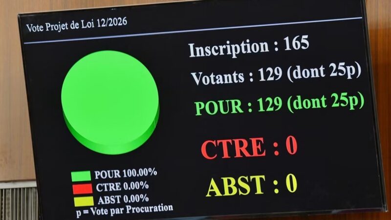 Sénégal : l’Assemblée nationale ratifie quatre accords internationaux majeurs