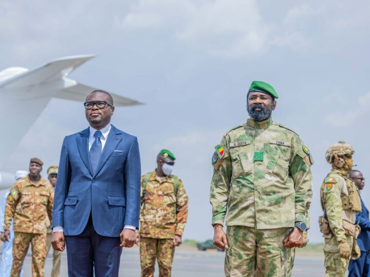 Mali-Bénin : Assimi Goïta reçoit le président Romuald Wadagni à Bamako