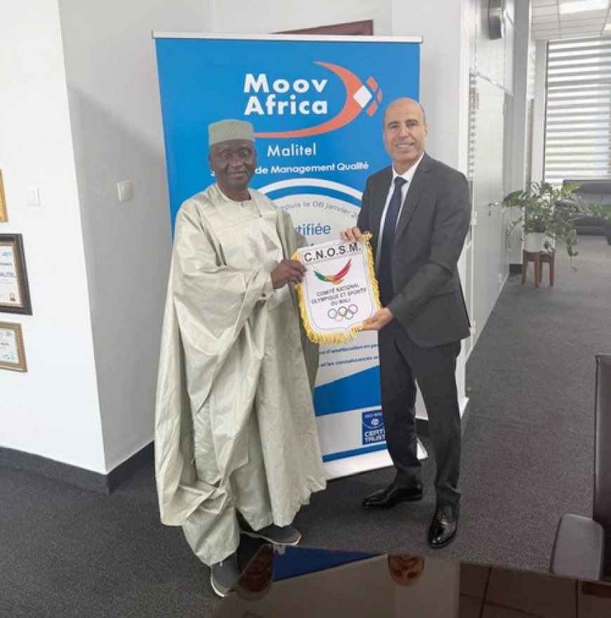 Moov Africa Malitel – Cnosm : Un partenariat d&rsquo;excellence au service du rayonnement du sport malien