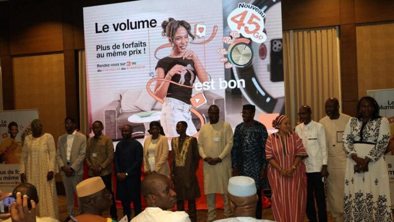 Orange Mali : 1er opérateur augmente le volume des Forfaits Internet Mobile.