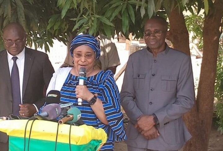 Santé publique : pose de la première pierre de deux entrepôts modernes de la PPM à Kanadjiguila