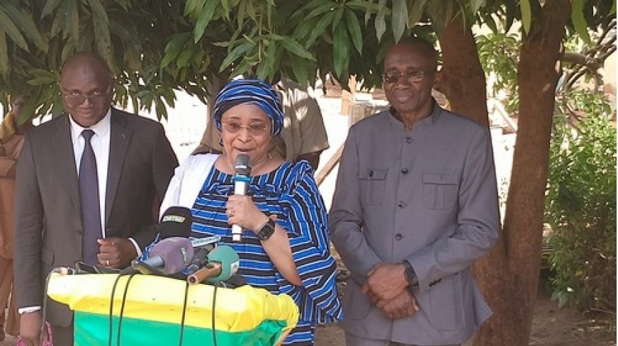 Santé publique : pose de la première pierre de deux entrepôts modernes de la PPM à Kanadjiguila