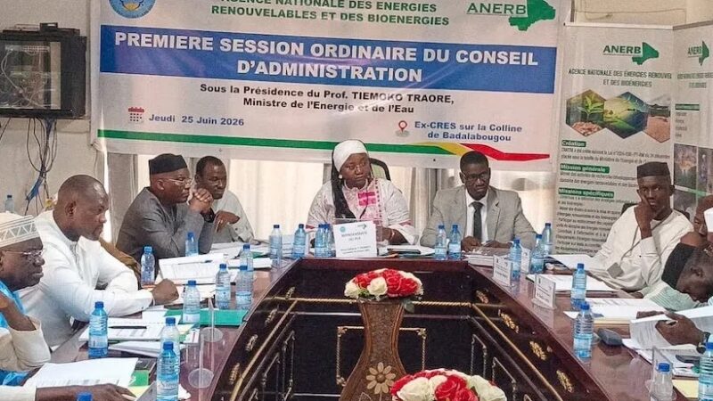 Mali : le budget prévisionnel de l’ANERB fixé 1,161 milliard FCFA