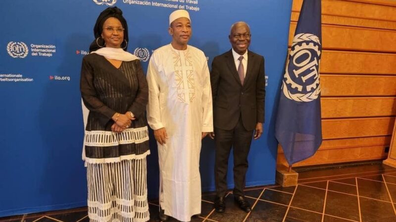 Genève : la délégation tripartite du Mali reçue en audience par le Directeur général de l’Organisation internationale du Travail