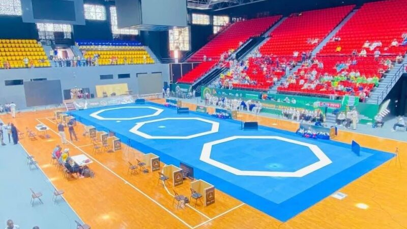 Bamako : le Palais des Sports Salamatou Maïga rénové officiellement inauguré par le Premier ministre Abdoulaye Maïga