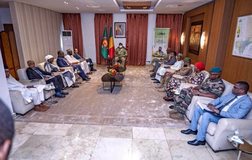 Assimi Goïta reçoit le président de la Commission de l’Union africaine : le Mali et l’UA relancent le dialogue à Koulouba