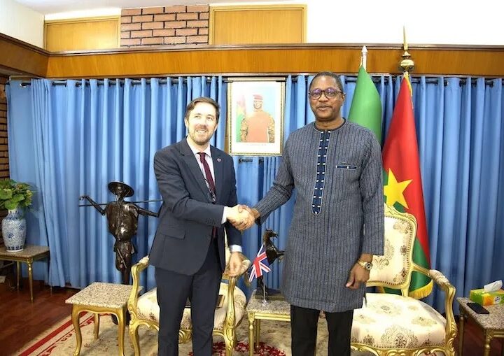 Burkina Faso – Royaume-Uni : Ouagadougou et Londres affichent leur volonté de renforcer leur partenariat