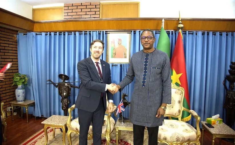Burkina Faso – Royaume-Uni : Ouagadougou et Londres affichent leur volonté de renforcer leur partenariat
