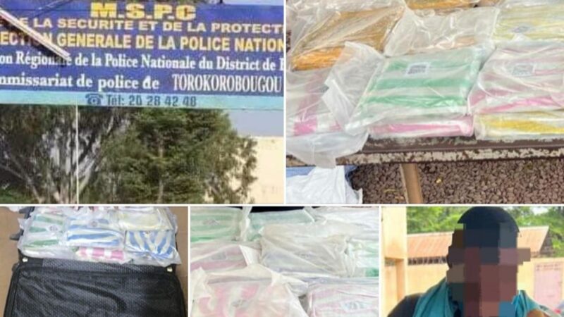 Bamako : un suspect interpellé avec 30 briques de chanvre indien à Faladié