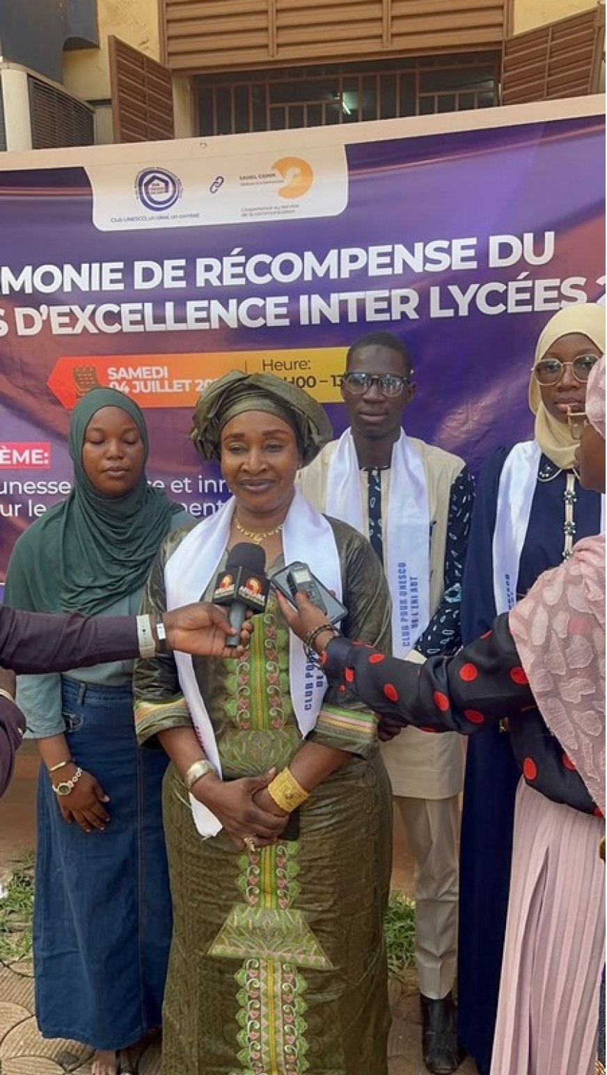 Concours d’Excellence Inter-Lycées du Club Unesco de l’ENI-ABT : L’appel de la Marraine Aïssata Cheick Sylla