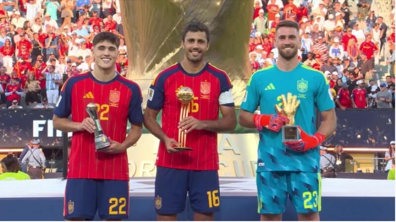 Coupe du monde 2026: Rodri sacré meilleur joueur aux dépens de Messi, le récapitulatif des trophées individuels du Mondial