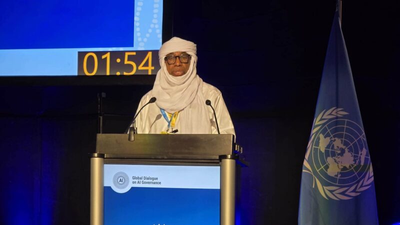 Genève : représentant le Président Assimi Goïta, le Ministre Alhamdou Ag Ilyène porte la voix du Mali au Dialogue mondial inaugural sur la gouvernance de l’Intelligence artificielle