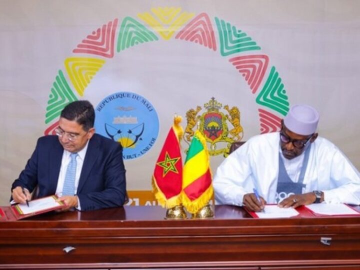 Nasser Bourita, ministre marocain des affaires étrangères à Bamako