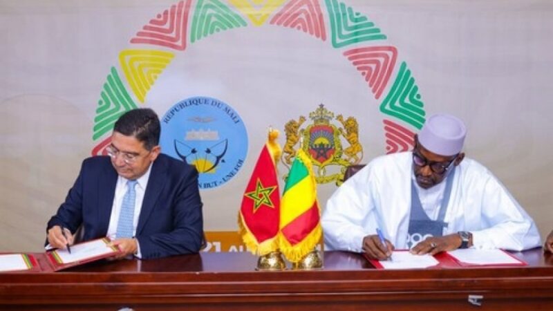 Nasser Bourita, ministre marocain des affaires étrangères à Bamako