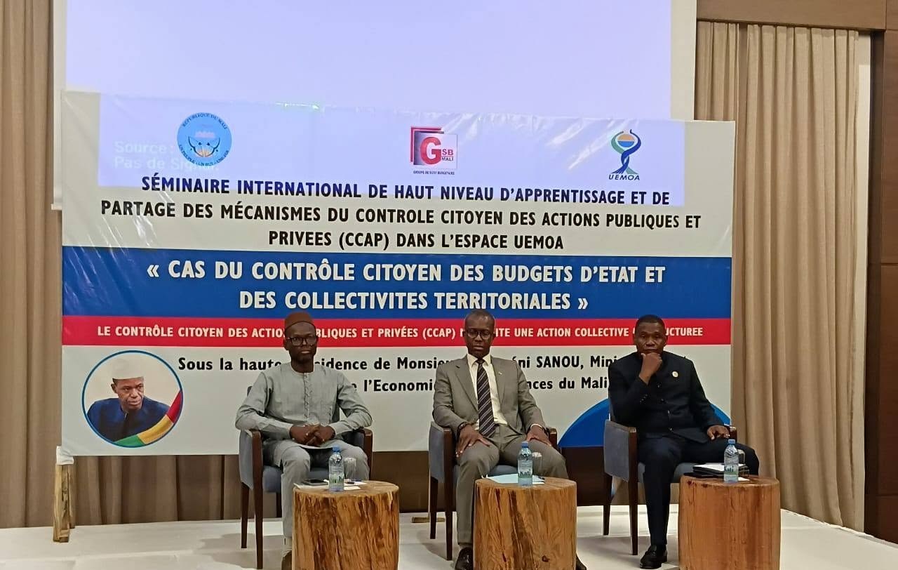 Mali : ouverture d’un séminaire international de haut niveau sur le contrôle citoyen des actions publiques et privées
