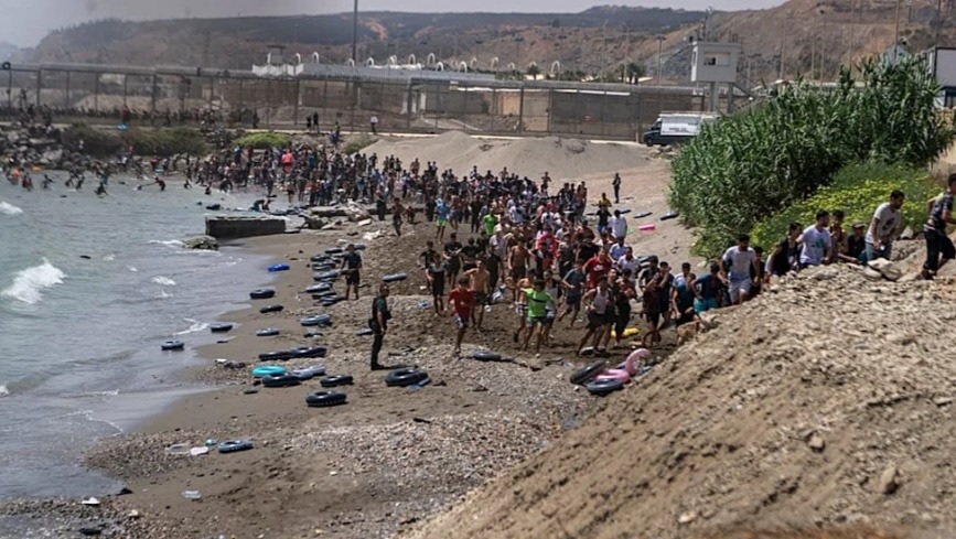 Crise migratoire à Ceuta : l&rsquo;Italie envisage de suspendre l&rsquo;espace Schengen avec l&rsquo;Espagne