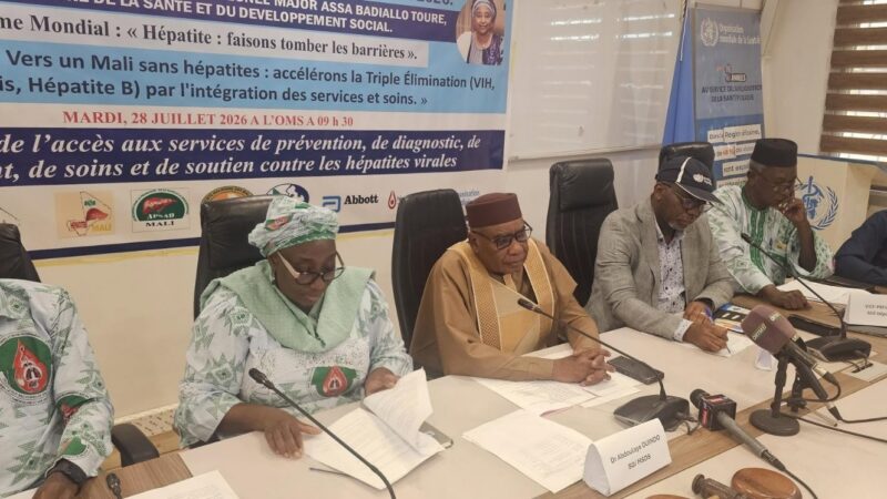 Journée mondiale contre l’hépatite 2026 : le Mali réaffirme son engagement pour éliminer les hépatites d’ici 2030