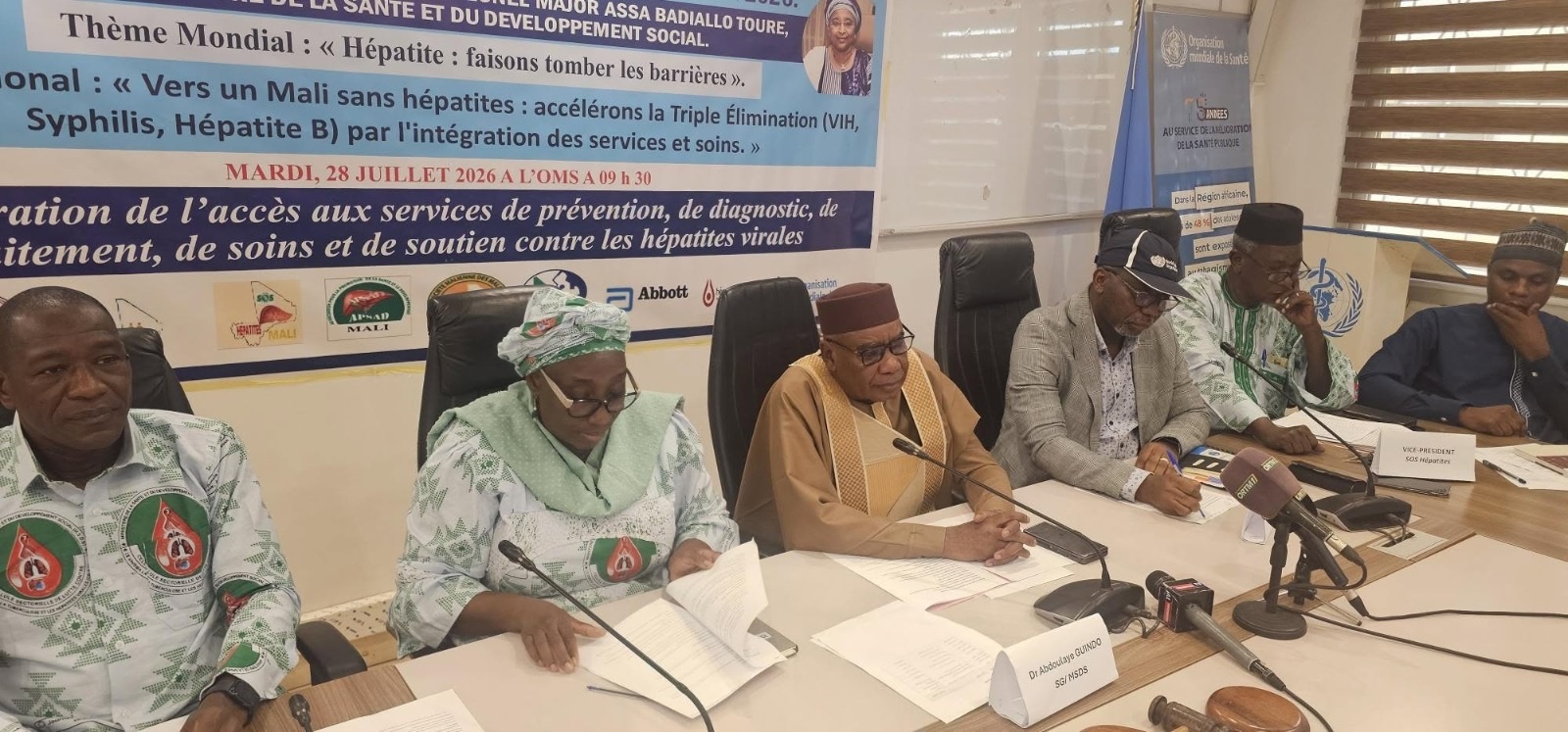 Journée mondiale contre l’hépatite 2026 : le Mali réaffirme son engagement pour éliminer les hépatites d’ici 2030