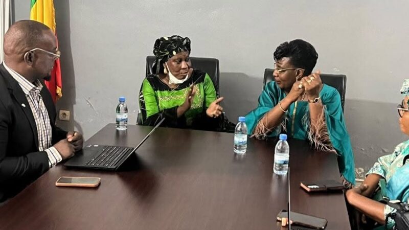 Coopération : Visite d’aurevoir de la Représentante Résidente d’ONU Femmes Mali à la CNDH