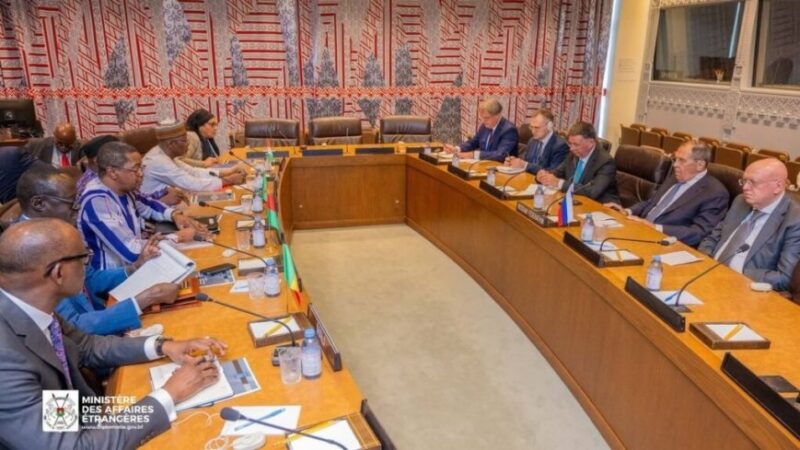 AES-Russie : les chefs de la diplomatie se concertent à l’ONU