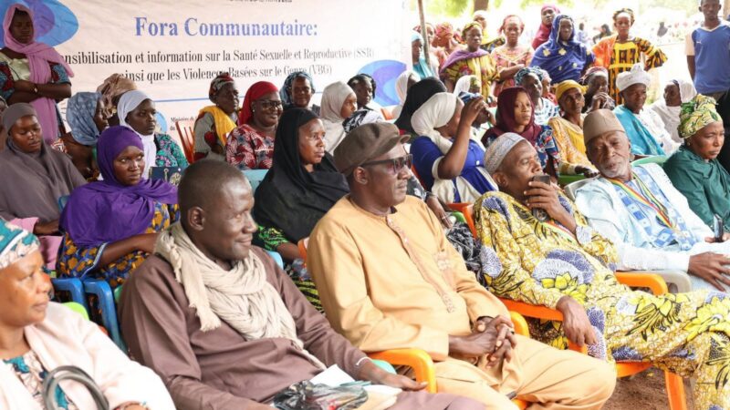 Fora communautaires à Kita et Bamako: Les communautés se mobilisent autour de la santé reproductive et de la lutte contre les violences basées sur le genre (VBG).