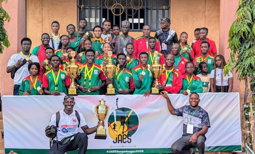 Le Burkina Faso remporte le classement des médailles des Jeux sportifs de l’Alliance des États du Sahel