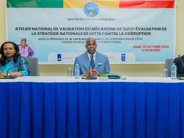 Lutte contre la corruption : Le Mali se dote d&rsquo;un nouvel outil de suivi-évaluation